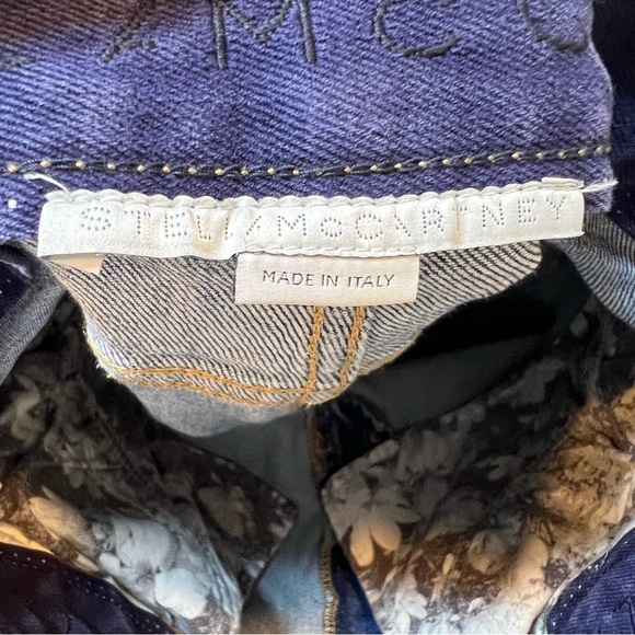 Stella McCartney Women’s Jeans Wide Leg Size 29 Darker Medium Wash - Picture 11 of 12